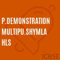 P.Demonstration Multipu.Shymla Hls Senior Secondary School Logo