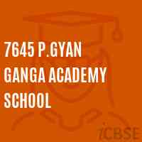 7645 P.Gyan Ganga Academy School Logo