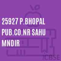 25927 P.Bhopal Pub.Co.Nr Sahu Mndir Middle School Logo