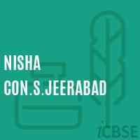 Nisha Con.S.Jeerabad Senior Secondary School Logo