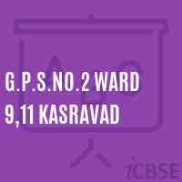 G.P.S.No.2 Ward 9,11 Kasravad Primary School Logo