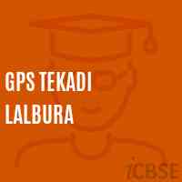 Gps Tekadi Lalbura Primary School Logo