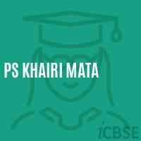 Ps Khairi Mata Primary School Logo