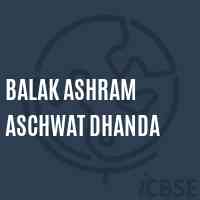 Balak Ashram Aschwat Dhanda Primary School Logo
