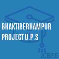 Bhaktiberhampur Project U.P.S Primary School Logo