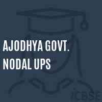 Ajodhya Govt. Nodal Ups Middle School Logo