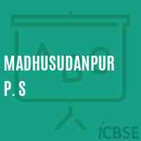 Madhusudanpur P. S Primary School Logo