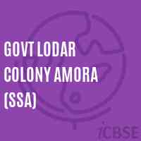 Govt Lodar Colony Amora (Ssa) Primary School Logo