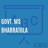 Govt. Ms Bharratola Middle School Logo