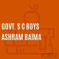 Govt. S C Boys Ashram Baima Primary School Logo