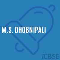 M.S. Dhobnipali Middle School Logo