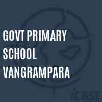 Govt Primary School Vangrampara Logo
