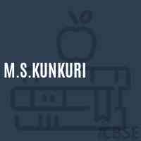 M.S.Kunkuri Middle School Logo
