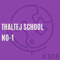 Thaltej School No-1 Logo