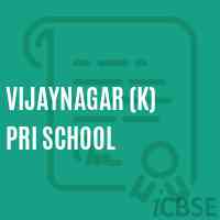 Vijaynagar (K) Pri School Logo