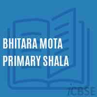 Bhitara Mota Primary Shala Middle School Logo