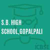 S.B. High School,Gopalpali Logo
