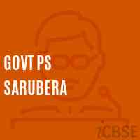Govt Ps Sarubera Primary School Logo