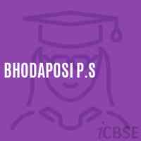 Bhodaposi P.S Primary School Logo