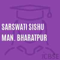 Sarswati Sishu Man. Bharatpur Middle School Logo