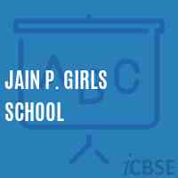 Jain P. Girls School Logo