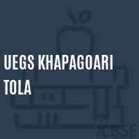 Uegs Khapagoari Tola Primary School Logo