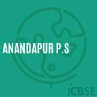 Anandapur P.S Primary School Logo