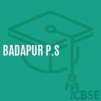 Badapur P.S Primary School Logo
