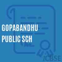 Gopabandhu Public Sch Middle School Logo