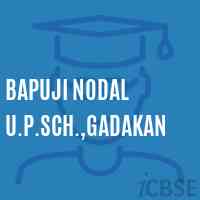 Bapuji Nodal U.P.Sch.,Gadakan Middle School Logo