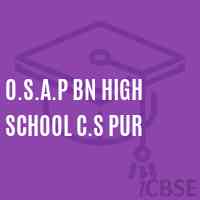 O.S.A.P Bn High School C.S Pur Logo