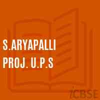 S.Aryapalli Proj. U.P.S Middle School Logo