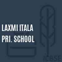 Laxmi Itala Pri. School Logo
