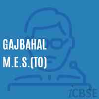Gajbahal M.E.S.(To) Middle School Logo