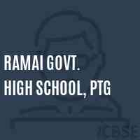 Ramai Govt. High School, Ptg Logo