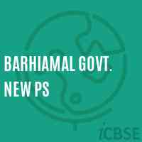 Barhiamal Govt. New Ps Primary School Logo