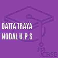 Datta Traya Nodal U.P.S Middle School Logo