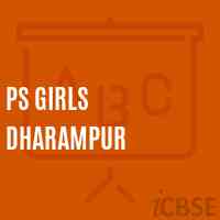Ps Girls Dharampur Primary School Logo