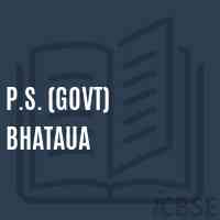 P.S. (Govt) Bhataua Primary School Logo