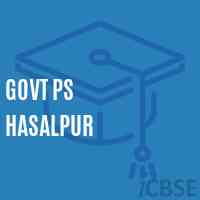 Govt Ps Hasalpur Primary School Logo