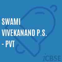 Swami Vivekanand P.S. - Pvt Senior Secondary School Logo