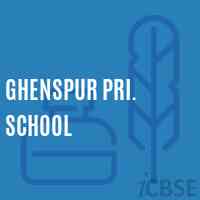 Ghenspur Pri. School Logo