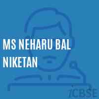 Ms Neharu Bal Niketan Middle School Logo