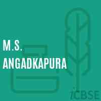 M.S. Angadkapura Middle School Logo