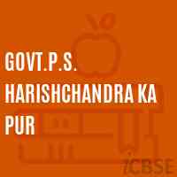Govt.P.S. Harishchandra Ka Pur Primary School Logo