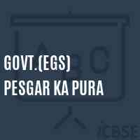 Govt.(Egs) Pesgar Ka Pura Primary School Logo