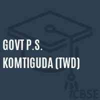 Govt P.S. Komtiguda (Twd) Primary School Logo
