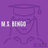 M.S. Bengo Middle School Logo