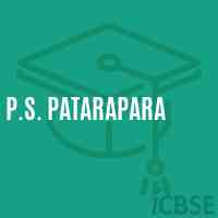 P.S. Patarapara Primary School Logo