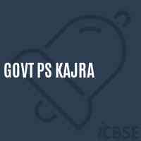 Govt Ps Kajra Primary School Logo